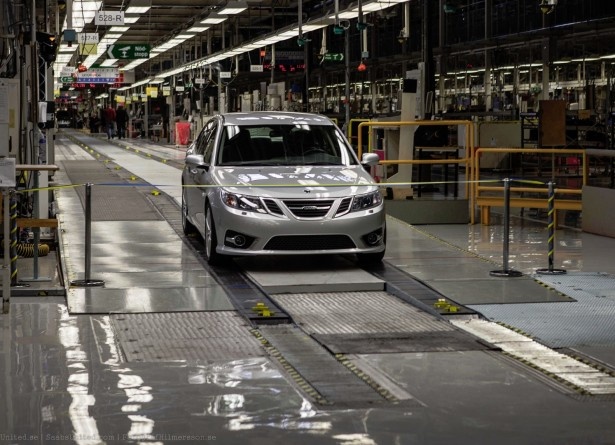 Saab возобновил производство
