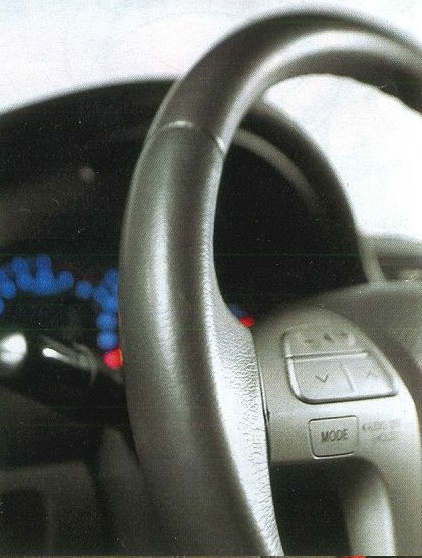 Кожаный руль Toyota Camry