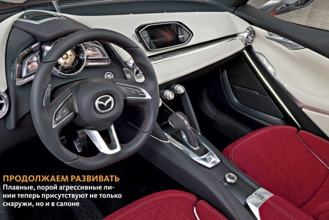 Салон Mazda Hazumi