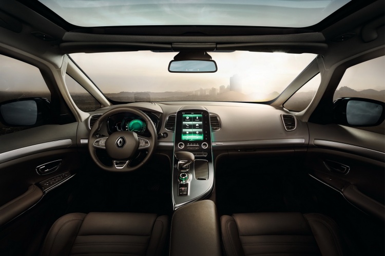 интерьер Renault Espace 2015 интерьер Renault Espace 2015