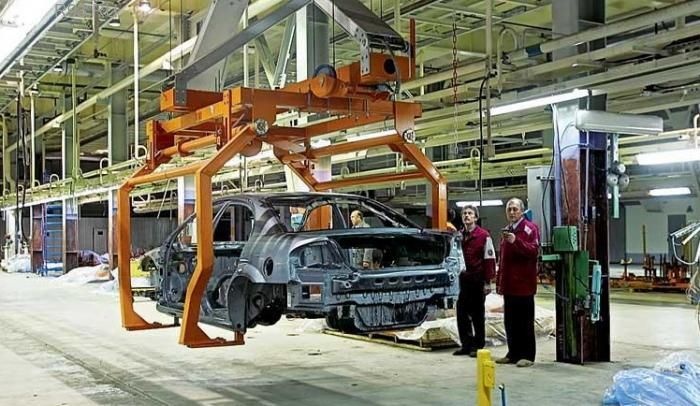 Производство автомобилей в России