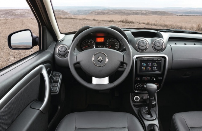 Салон Renault Duster
