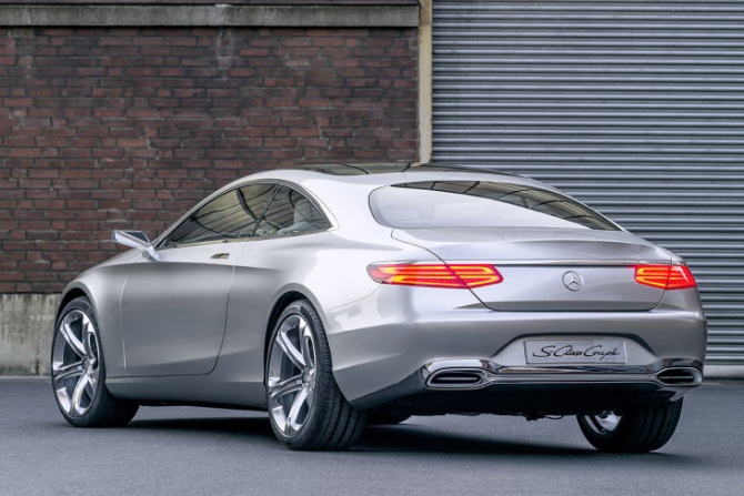 новый концепт mercedes S class coupe