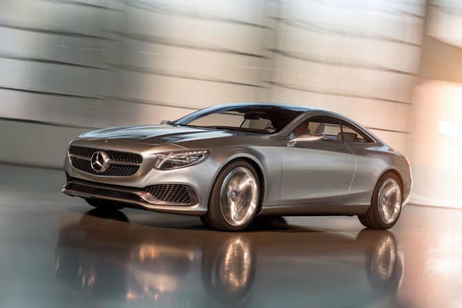 новый концепт mercedes S class coupe