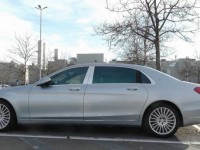 Первые шпионские фото и видео Mercedes-Maybach 2015 модельного года