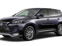 В сети появились первые снимки обновленного Lexus RX