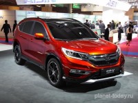 Honda показала в Париже кроссоверы HR-V и CR-V