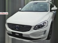 Шпионские фотографии Volvo XC60 для китайского авторынка