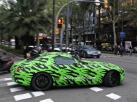Компания Mercedes опубликовала первые снимки AMG GT