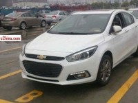 В Китае был замечен обновленный Chevrolet Cruze