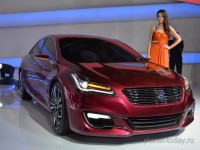 Японская компания Suzuki представила снимки седана Ciaz