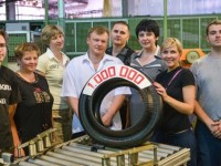 В России была выпущена миллионная шина Pirelli